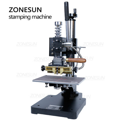 ZONESUN ZS-190 Custom Brass Hot Foil Stamping Machine