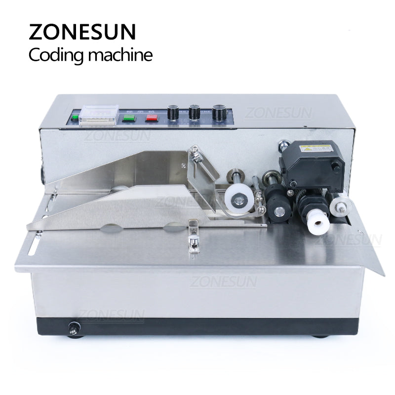 Máquina codificadora de rollo de tinta sólida ZONESUN MY-380F