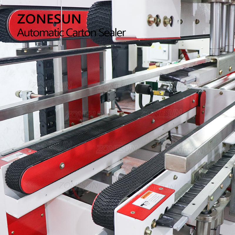 ZONESUN ZS-FK8001 Máquina automática para selar bordas de caixas de papelão de quatro lados