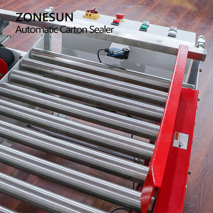 Máquina automática de sellado de bordes de cartón de cuatro lados ZONESUN ZS-FK8001