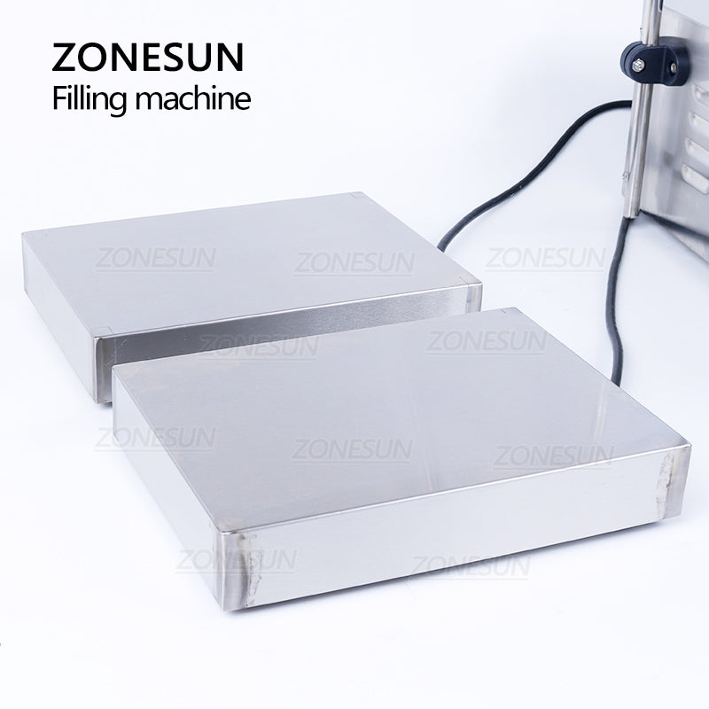 ZONESUN ZS-DP622W 50-17000ml 2 bicos bomba de diafragma máquina de enchimento de pesagem líquida