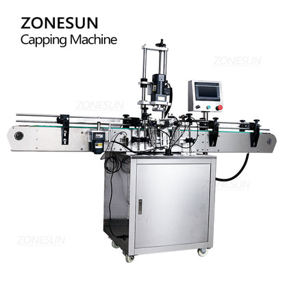 Máquina automática de tampar garrafas ZONESUN ZS-XG440D