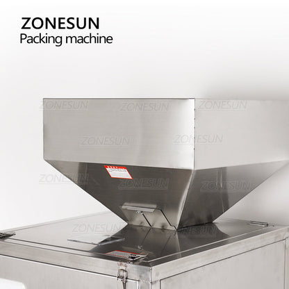 ZONESUN ZS-9999C Vibratory Weigh Filler Semi-automatic Particle Granule Filling Weighing Machine