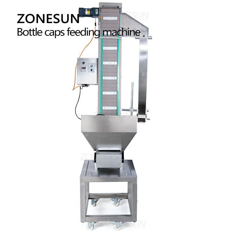 ZONESUN ZS-SLJ1 Automatic Customizable Feeding Elevator Machine For Capping Machine