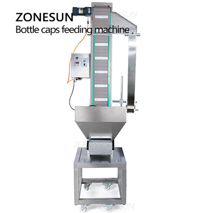 Máquina elevadora de alimentación personalizable automática ZONESUN ZS-SLJ1 para máquina tapadora