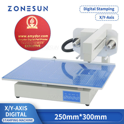 ZONESUN ZS-3025 Máquina de estampagem digital de eixo X/Y