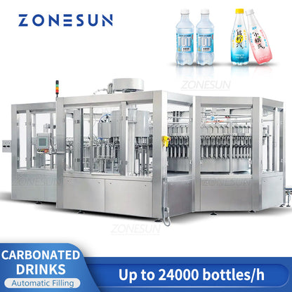 zonesun automatic filling and capping machine