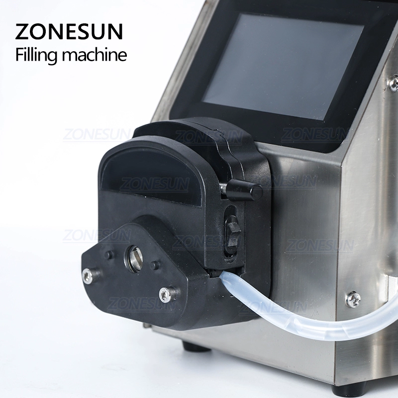 ZONESUN ZS-YTPP6001 1-100ml Máquina de llenado de líquidos con bomba peristáltica semiautomática 