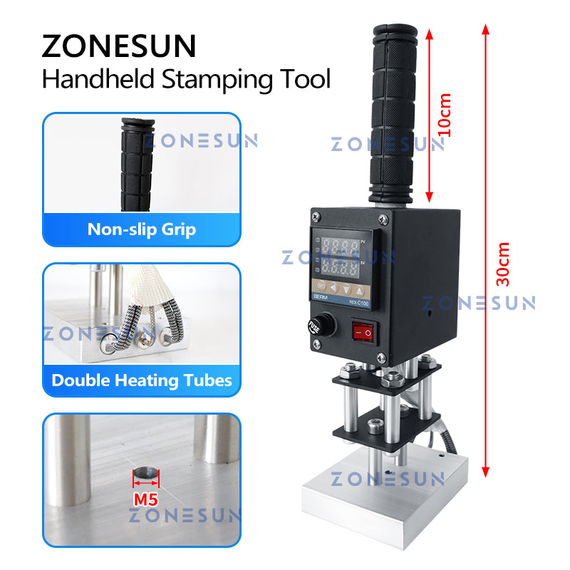 Máquina de estampado en caliente portátil ZONESUN ZS-HST1 