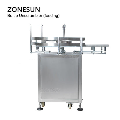 ZONESUN ZS-FAL180P2 Liquid Filling Capping And Round Bottle Labeling Machine