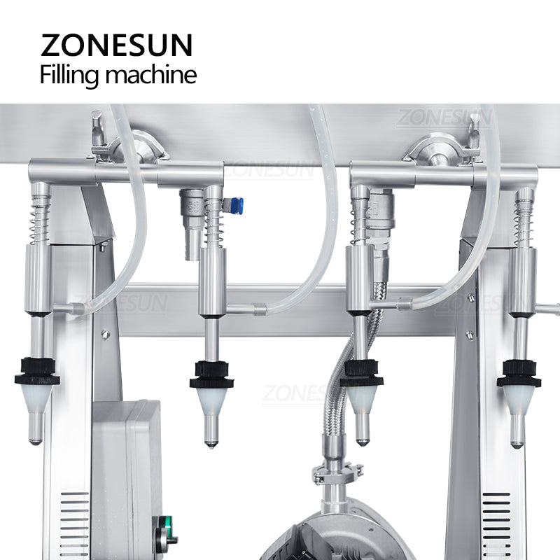 ZONESUN ZS-RWGFP4 Automatic Red Wine Liquid Filling Machine