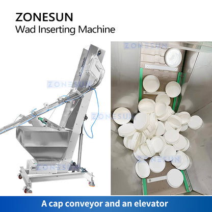 ZONESUN ZS-WIM02 Máquina automática de inserção de chumaços por indução