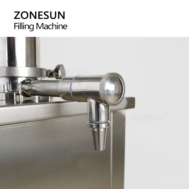 ZONESUN ZS-GT1V Máquina de Llenado de Líquidos en Pasta Completamente Neumática