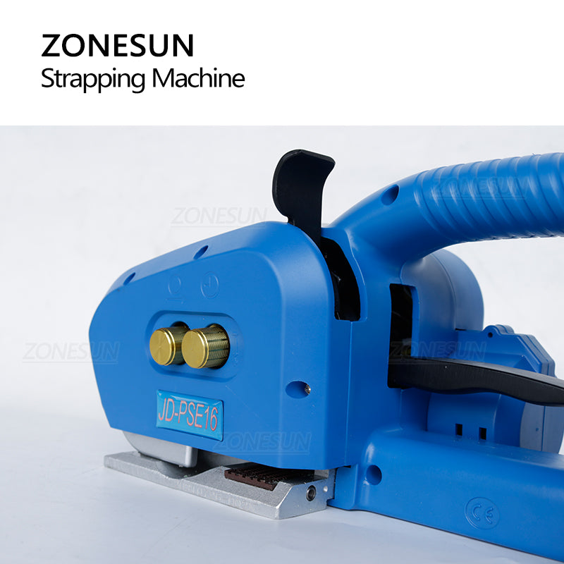 ZONESUN JD-PSE16 Portable PP/PET Strip Belt Lithium Battery Power Strapping Machine