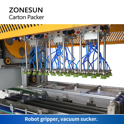 ZONESUN ZS-CPL Máquina automática de envasado y sellado de cajas de cartón 