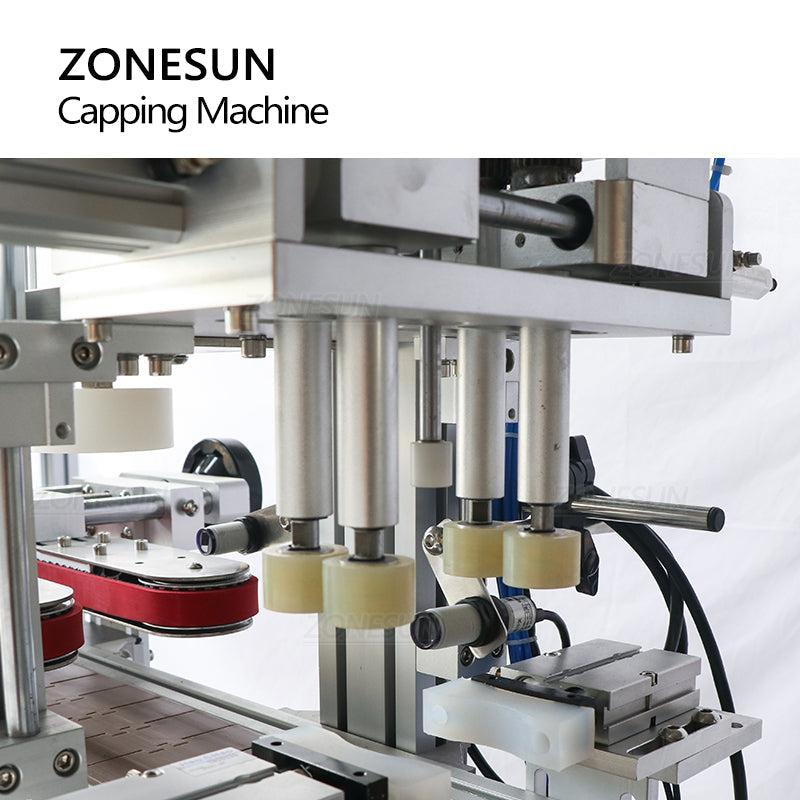 ZONESUN ZS-XG1870P Automatic Capping Machine with Cap Unscrambler Production Line