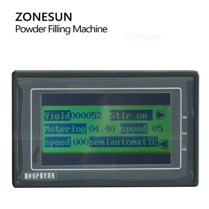 Llenadora automática de polvo ZONESUN ZS-FM3A