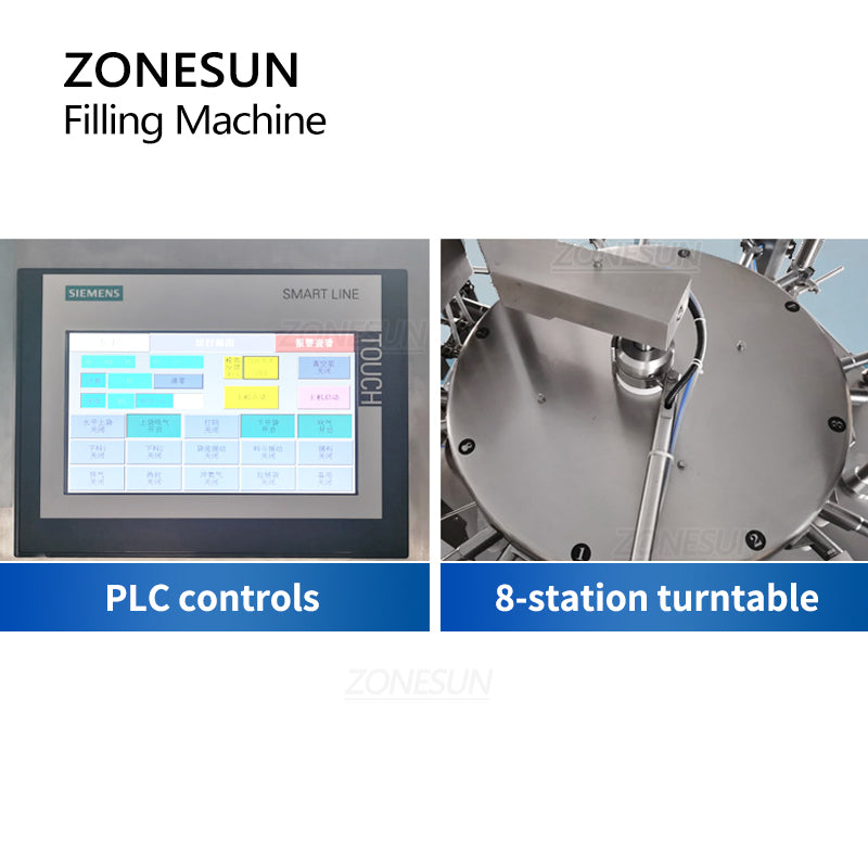 ZONESUN ZS-GB200 Máquina de sellado, llenado, alimentación y pesaje de gránulos 