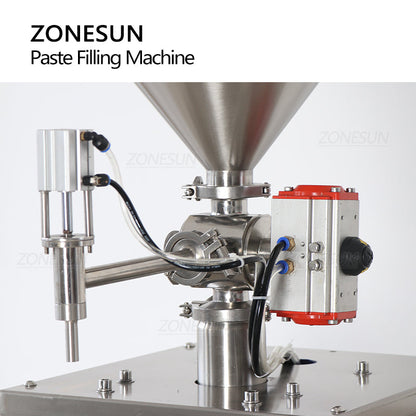 ZONESUN ZS-GTSM1 Máquina de llenado de pasta de bomba de rotor de servomotor semiautomática