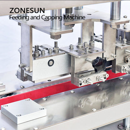 ZONESUN ZS-XGVS1 Máquina automática de tapado al vacío con alimentador de tapas 