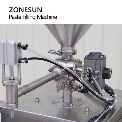 Máquina de llenado de pasta líquida con motor servo ZONESUN ZS-GY1SM 