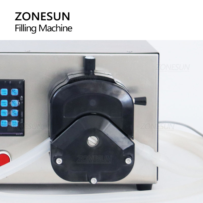 ZONESUN ZS-YTPPR2 Semi-automatic 2 Nozzles Peristaltic Pump Liquid Filling Machine