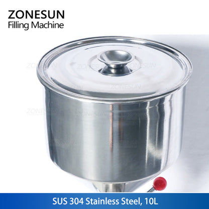 ZONESUN A03 50/100ML Máquina de enchimento manual de pasta