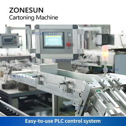 ZONESUN ZS-BP130D Máquina de embalagem automática horizontal para selagem de caixas 