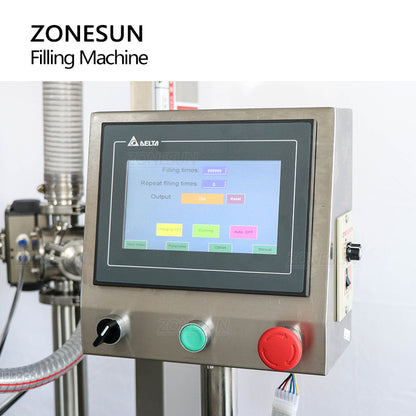 ZONESUN ZS-YT4T-4PM Máquina automática de llenado de pasta con calentador y mezclador
