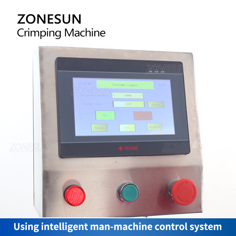 ZONESUN ZS-YG11 Máquina automática de tapado y prensado de perfume