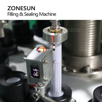 ZONESUN ZS-FS03 Máquina automática de enchimento de pasta e selagem de tubos de alumínio 
