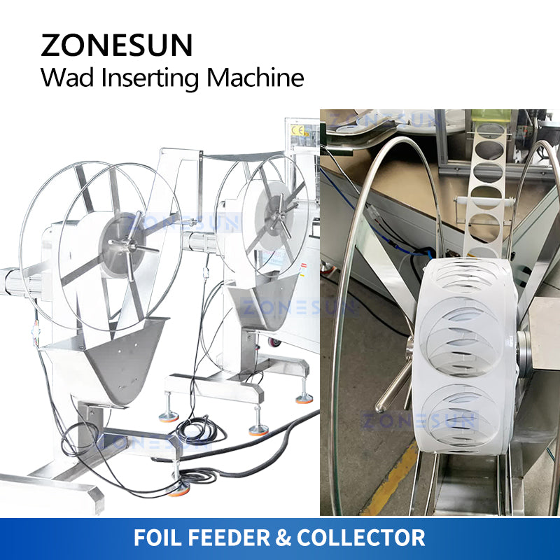 Máquina automática de inserción de tacos de inducción ZONESUN ZS-WIM02 