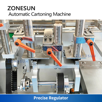 Máquina automática de envasado y sellado de cajas de cartón ZONESUN ZS-ZHJ301