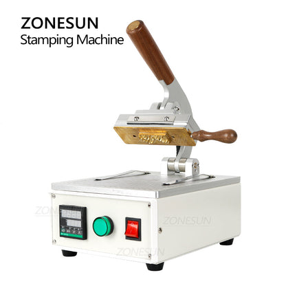 Máquina de estampado en caliente manual de escritorio ZONESUN