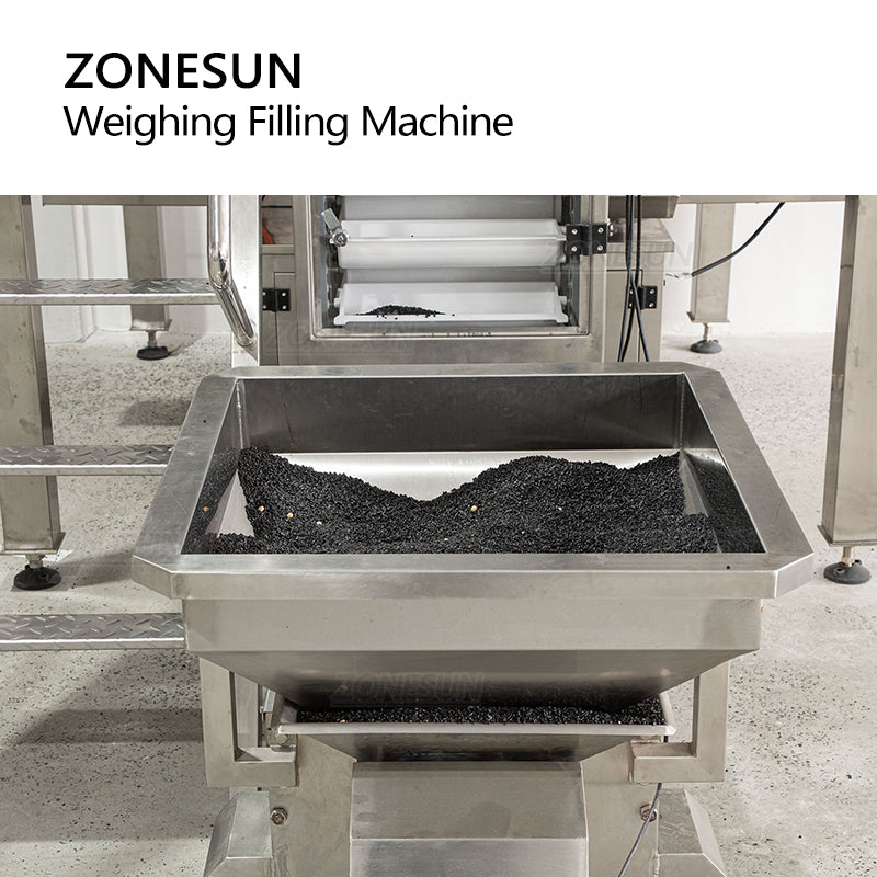 ZONESUN ZS-QGF10 Máquina de llenado, pesaje y alimentación de gránulos 