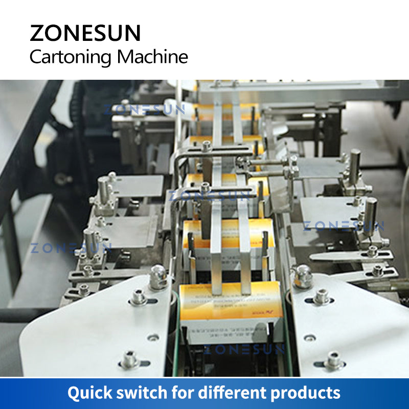 ZONESUN ZS-BP130D Horizontal Automatic Cartoning Machine