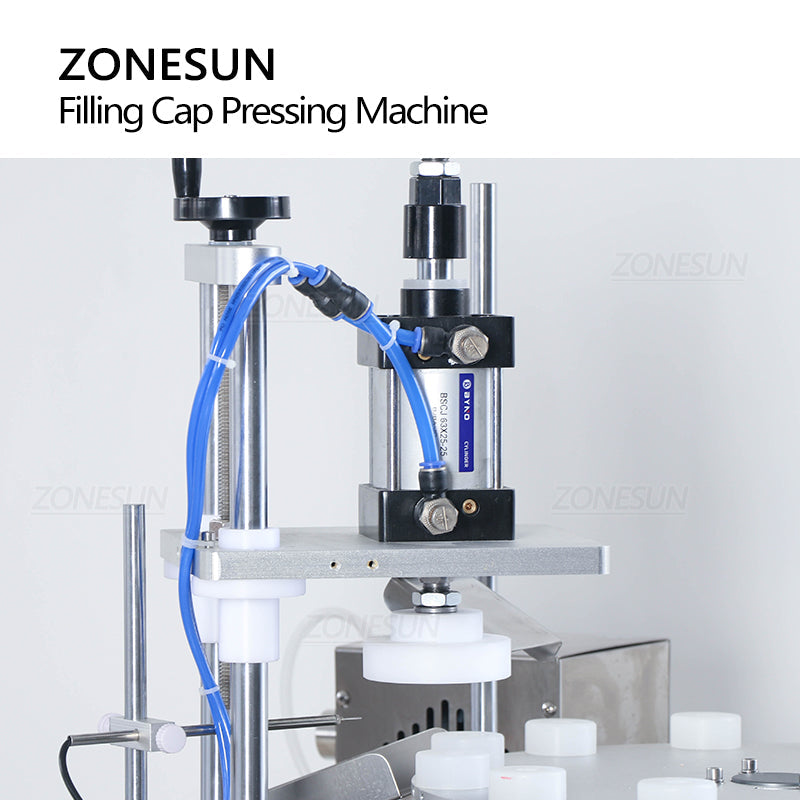 ZONESUN ZS-AFC1C Máquina automática de llenado y tapado de líquidos con bomba magnética 2 en 1