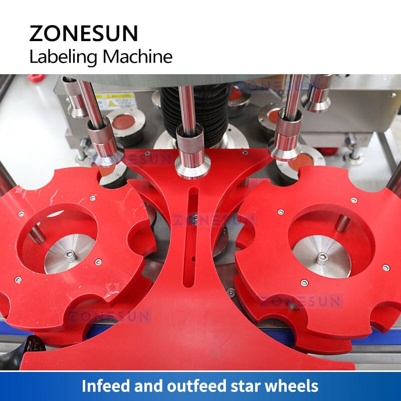 ZONESUN ZS-GTB12 Automatic Hot Melt Glue Round Bottle Labeling Machine Labeling Machine ZONESUN 