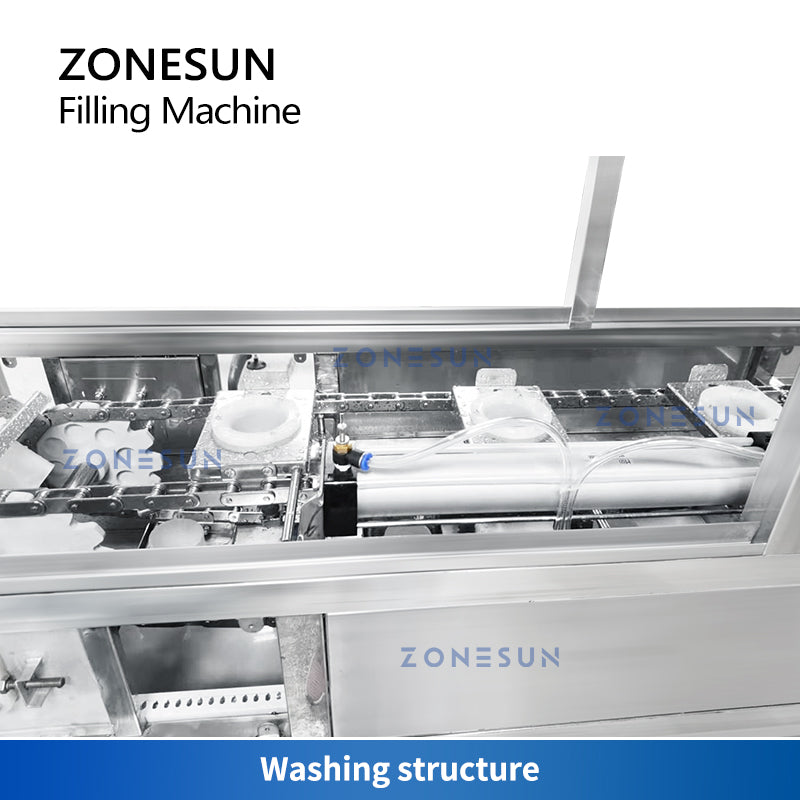 ZONESUN ZS-XG100J Máquina automática de enchimento de líquido com água em barril