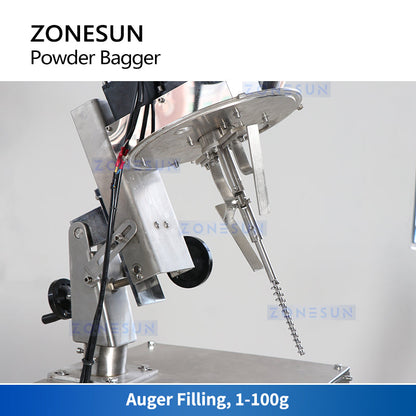 ZONESUN ZS-FM61 Máquina Automática de Enchimento de Sacos de Pó e Seladora