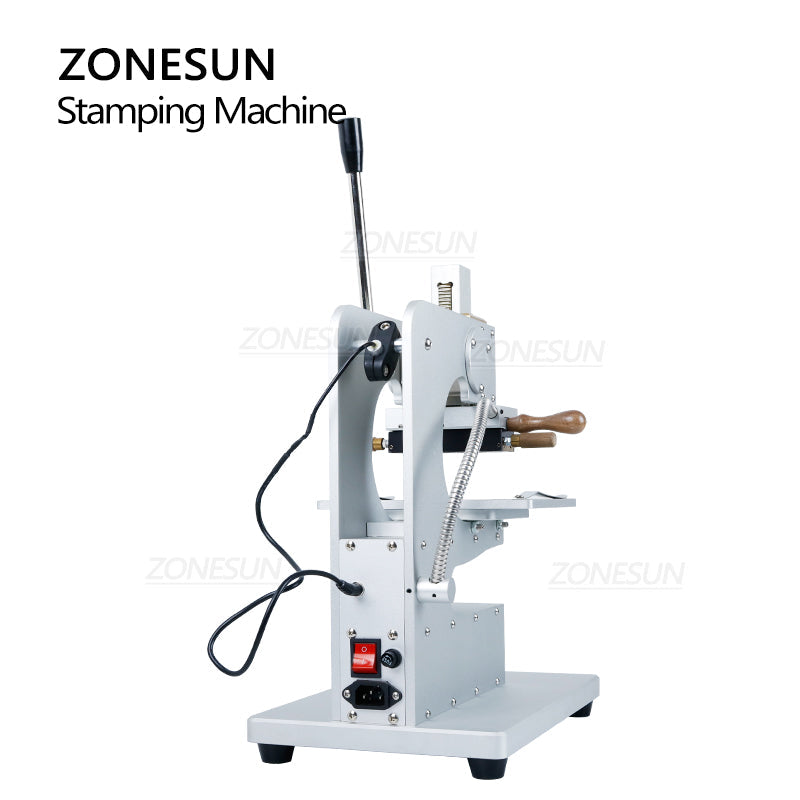 ZONESUN ZS-90XTS Manual Hot Foil Stamping Machine With Infrared Locator