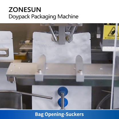 ZONESUN ZS-FMHZL1 Máquina automática de enchimento de pó e alimentação Doypack 