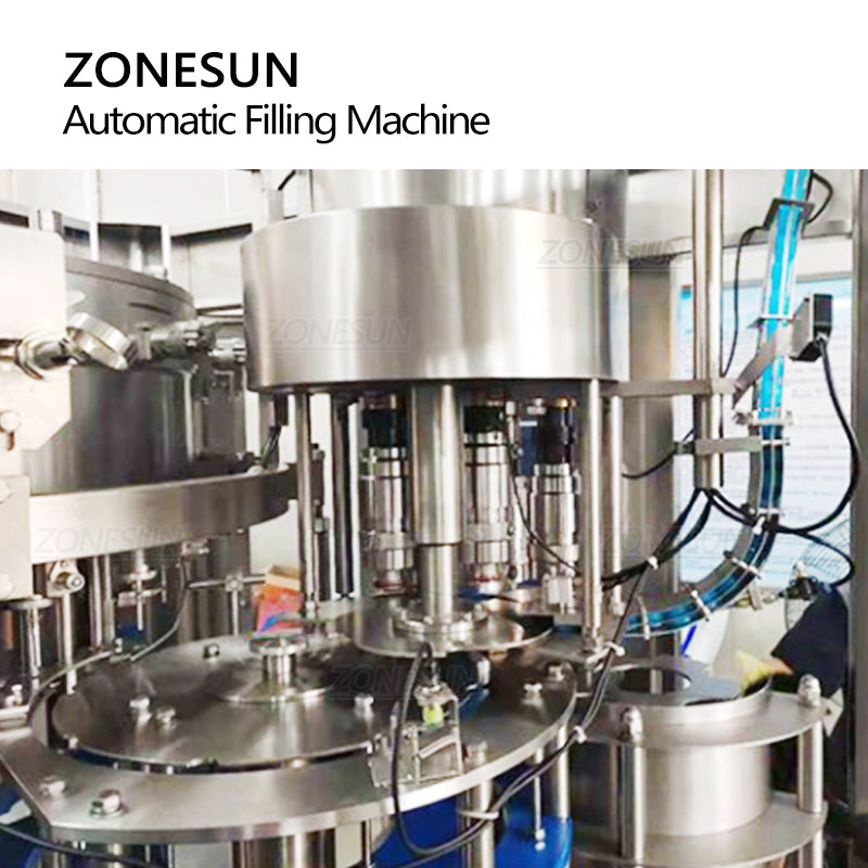 ZONESUN ZS-AFMC Máquina automática de enchimento de bebidas carbonatadas engarrafadas em PET