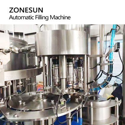 ZONESUN ZS-AFMC Autoamtic PET Máquina de llenado de bebidas carbonatadas embotelladas