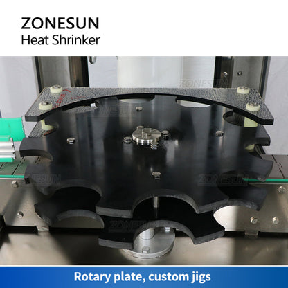 ZONESUN ZS-CSM1 Máquina automática de sellado termorretráctil de tapa de cuello de botella 