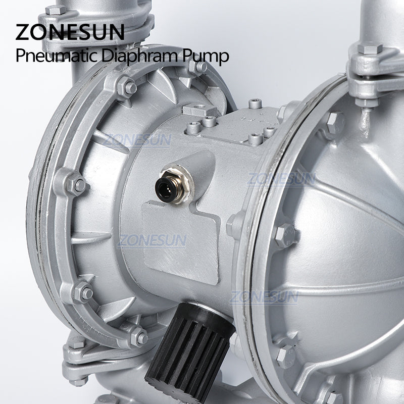 ZONESUN Pneumatic Diaphragm Pump ZS-QBY-K25 Mini Air Operated