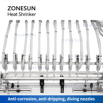 ZONESUN ZS-CRC Máquina de enchimento de líquido corrosivo 
