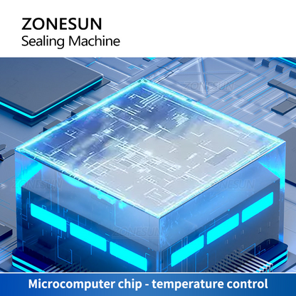 ZONESUN ZS-GLF1 Portable Composite Bag Roller Sealing Machine