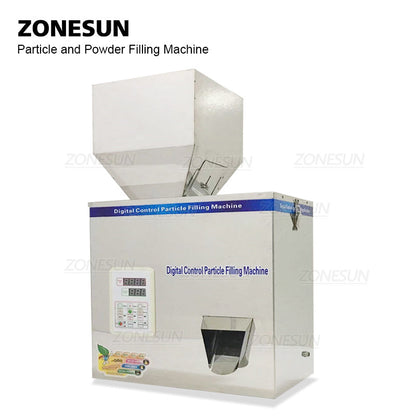 ZONESUN ZS-500C Máquina de llenado con pesaje de materiales en polvo granular