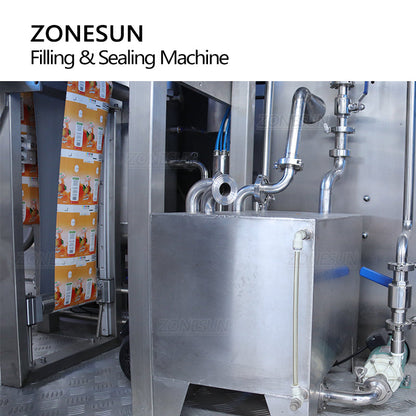 ZONESUN ZS-AUBP Máquina automática de enchimento de líquidos e embalagem asséptica 